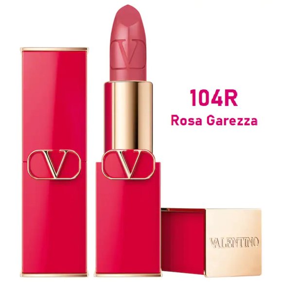 $14 Discount ❤️VALENTINO CHOOSE (100R-104R-106A) Rosso Refillable Lipstick ✨ NIB - Picture 3 of 16
